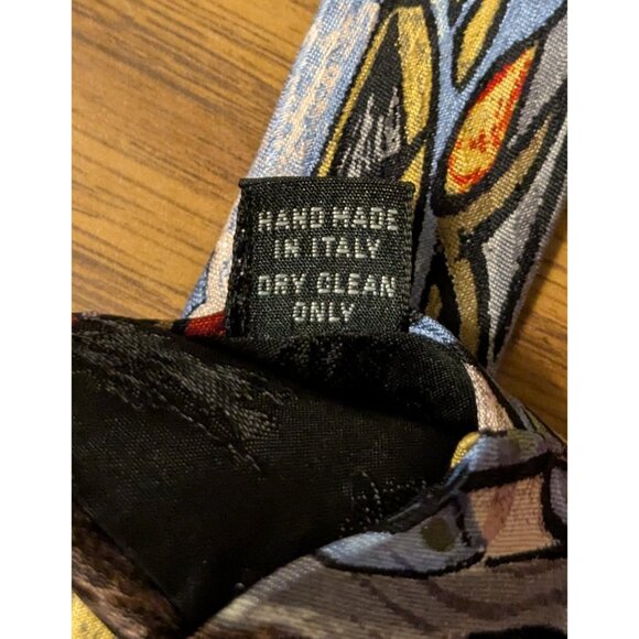 Picasso Collection By Fine Art Fashion The Tomato Plant 59x3.75 Inch Neck Tie - Picture 6 of 9